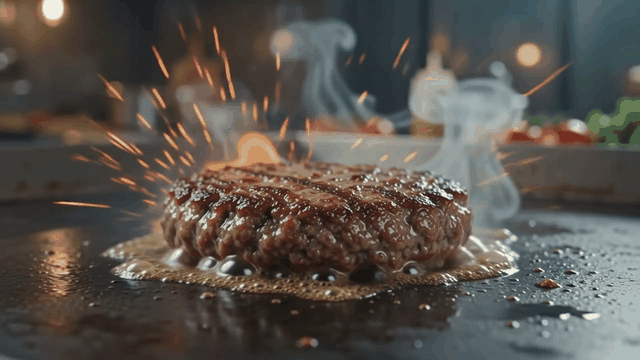 Burger Loop Animation 4